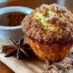 apple cider donut muffins - featured image
