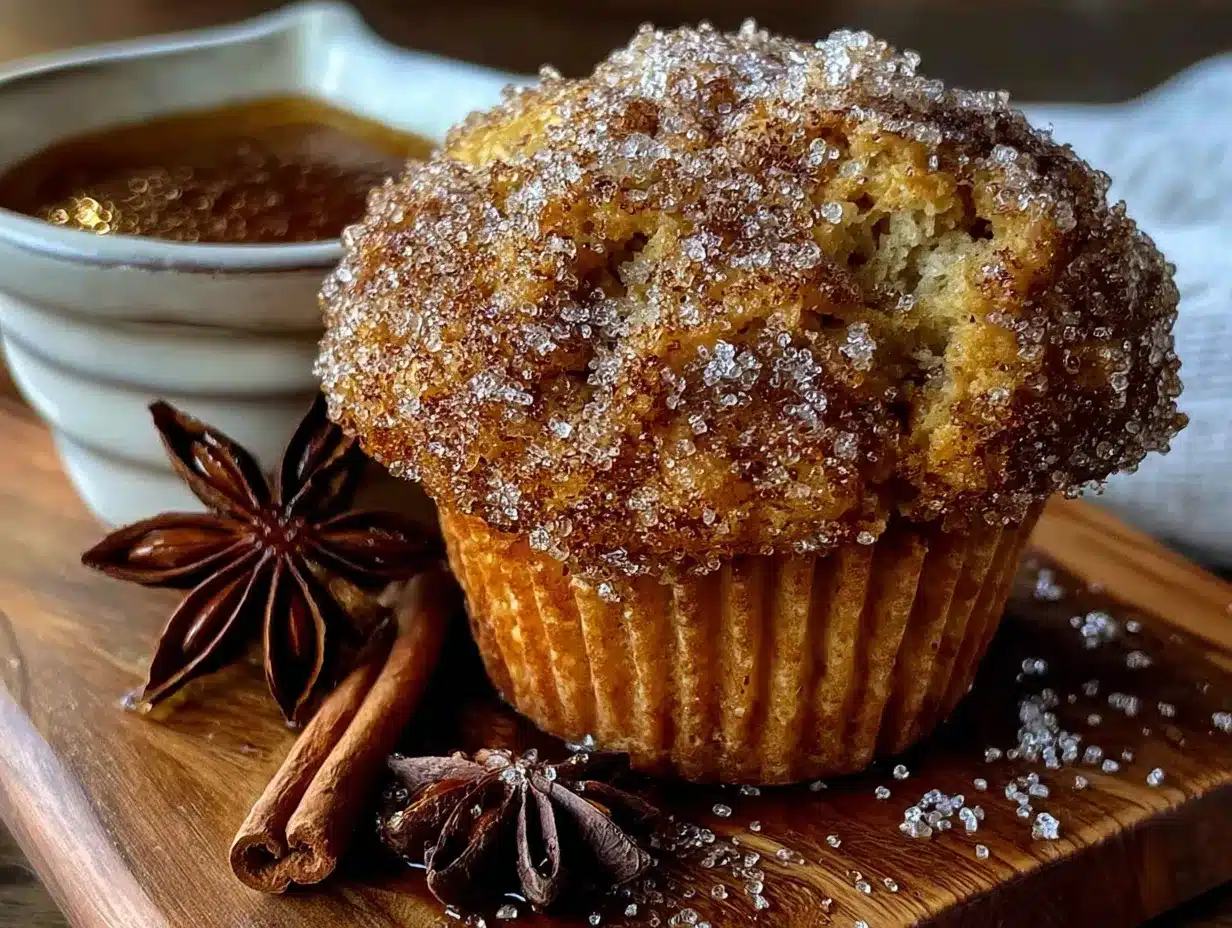 apple cider donut muffins preparation steps