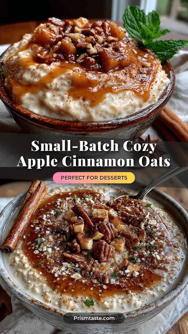 apple cinnamon overnight oats recipe