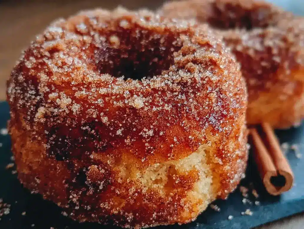 baked apple cider donuts - featured image