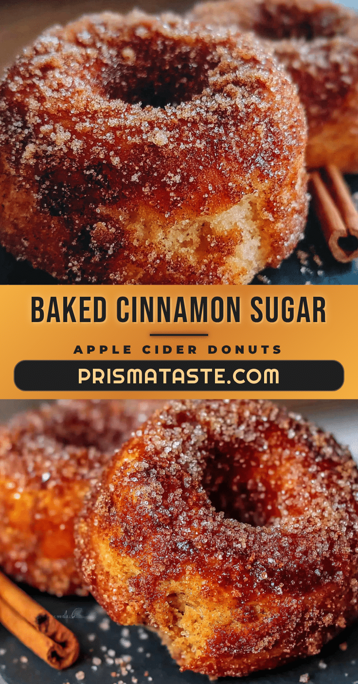 baked apple cider donuts recipe