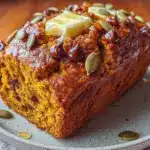 banana pumpkin bread - featured image