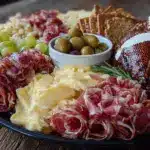 best loaded football helmet charcuterie board - featured image