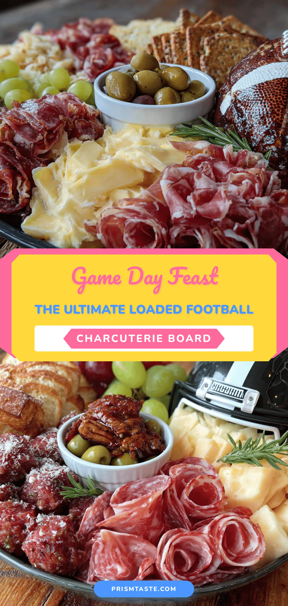 best loaded football helmet charcuterie board recipe