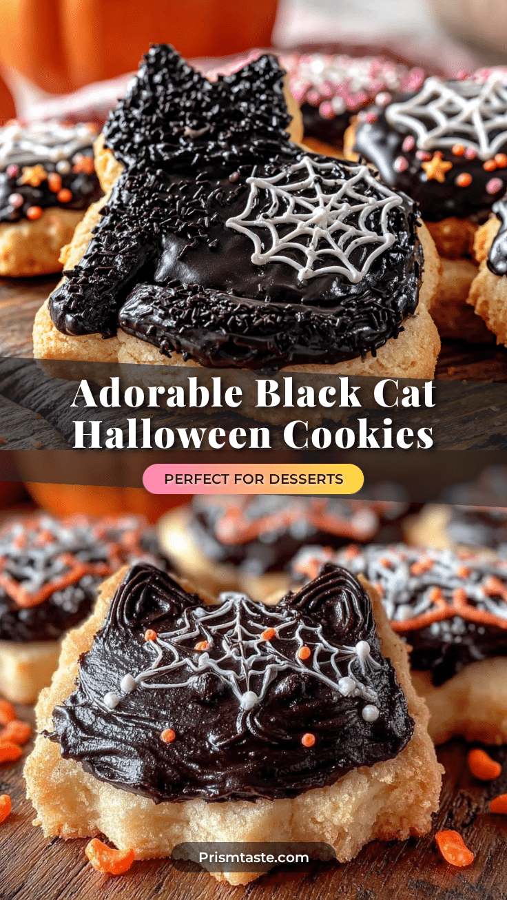 black cat halloween sugar cookies recipe