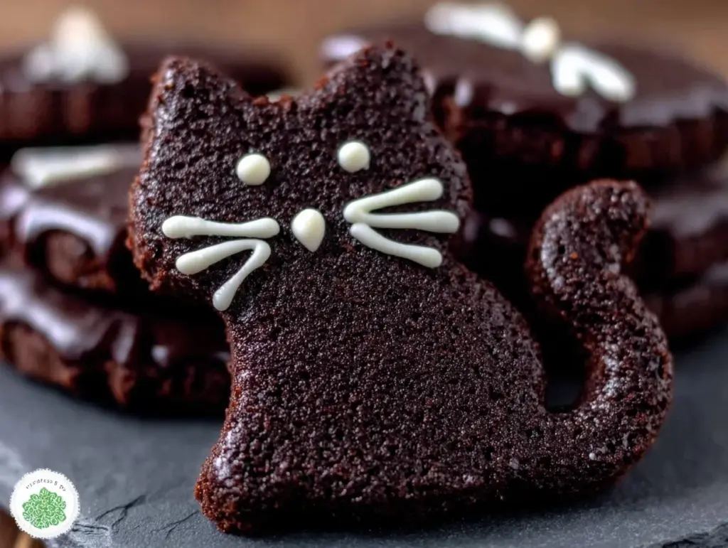 black cat sugar cookies - featured image