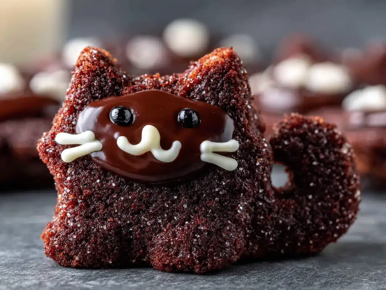 black cat sugar cookies preparation steps