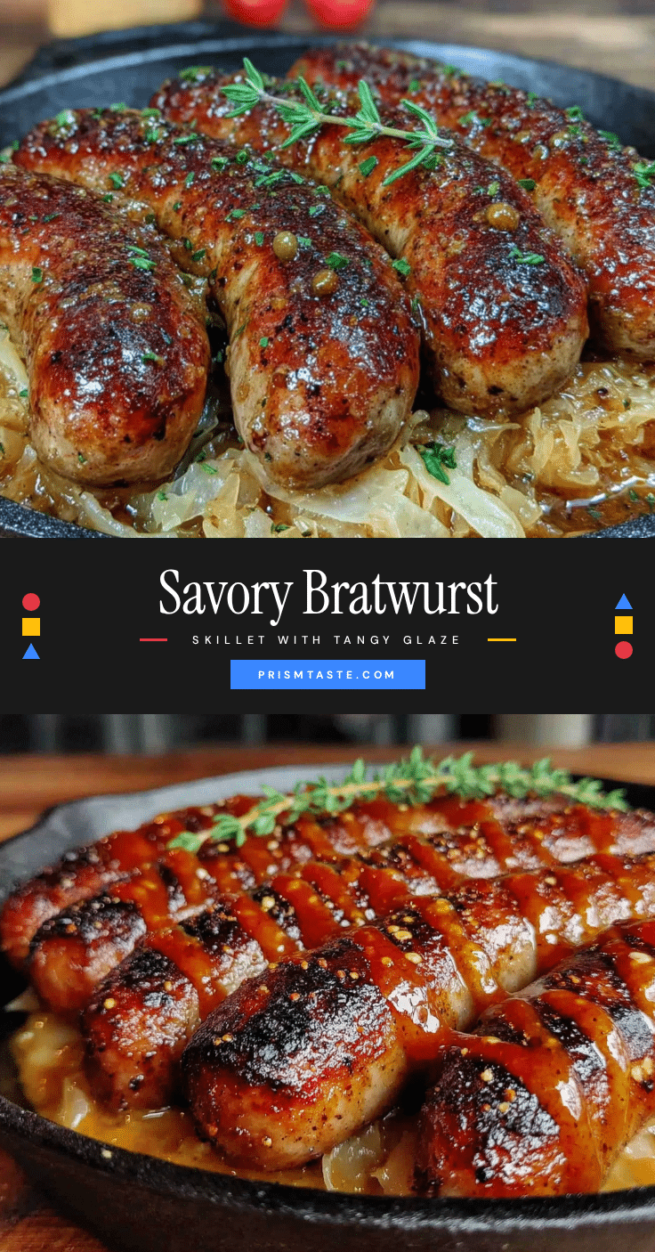 bratwurst and sauerkraut skillet recipe