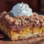 brown butter pumpkin dump cake - featured image
