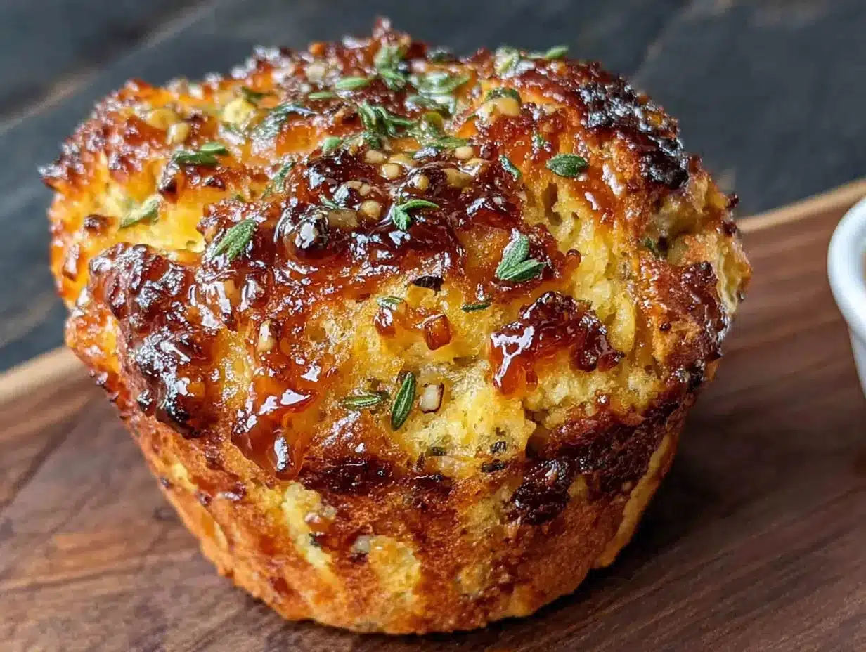 brown butter sage stuffing muffins preparation steps