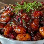 brown sugar bourbon baked beans - featured image