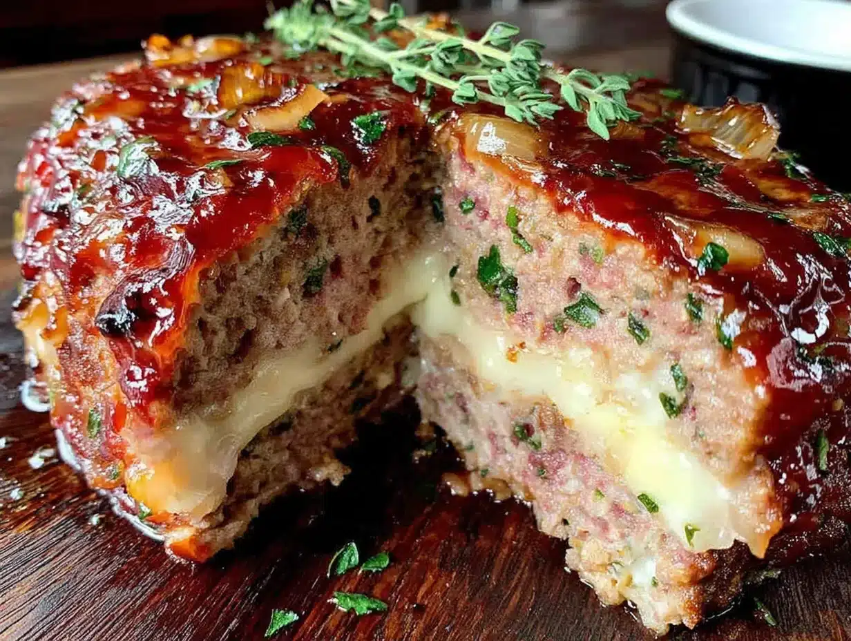 cheesy beef meatloaf preparation steps