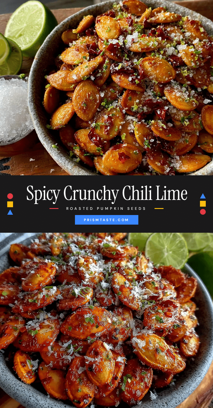 chili lime roasted pumpkin seeds recipe