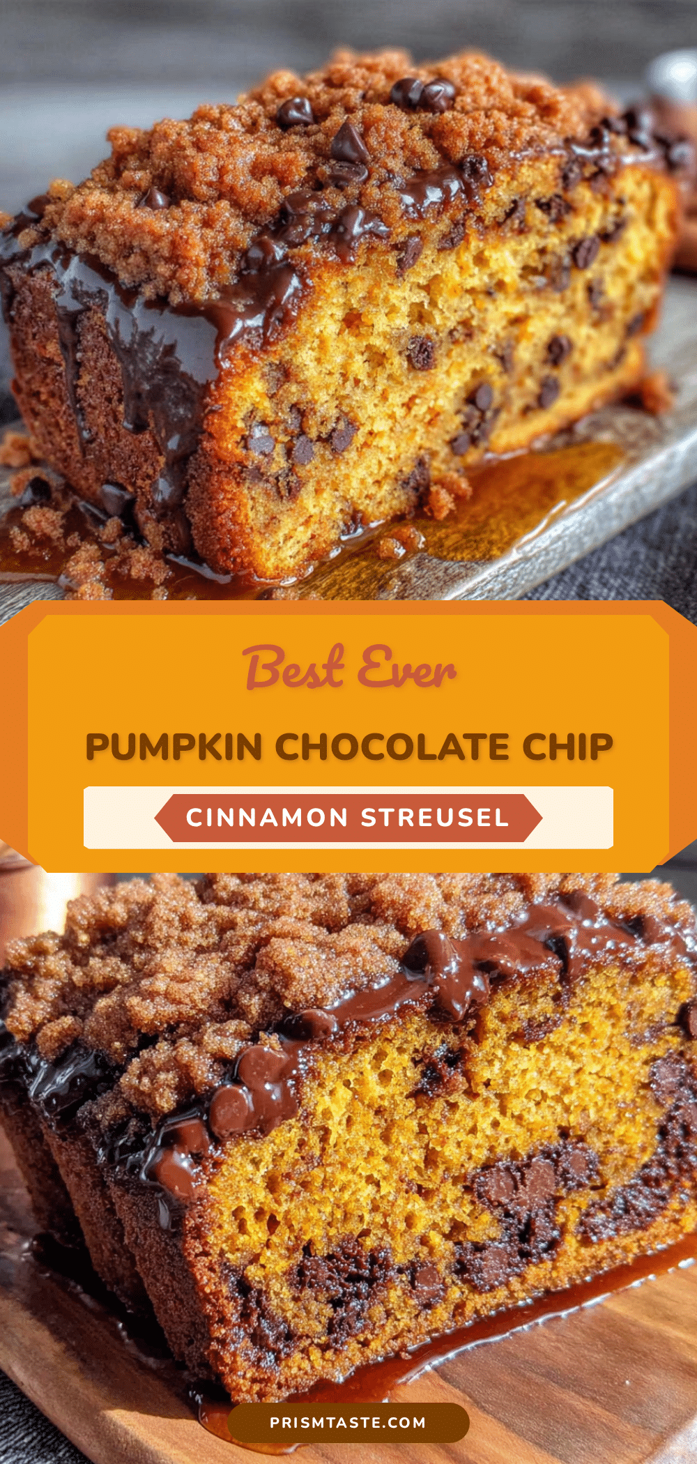chocolate chip pumpkin bread recipe