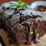 chocolate zucchini banana bread - featured image