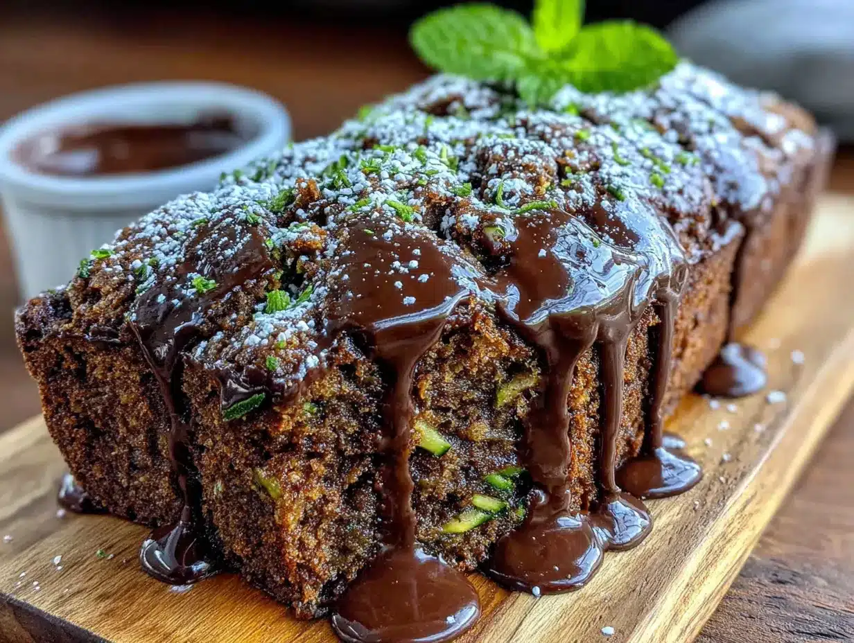 chocolate zucchini banana bread preparation steps