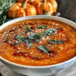 cozy slow cooker butternut squash soup - featured image