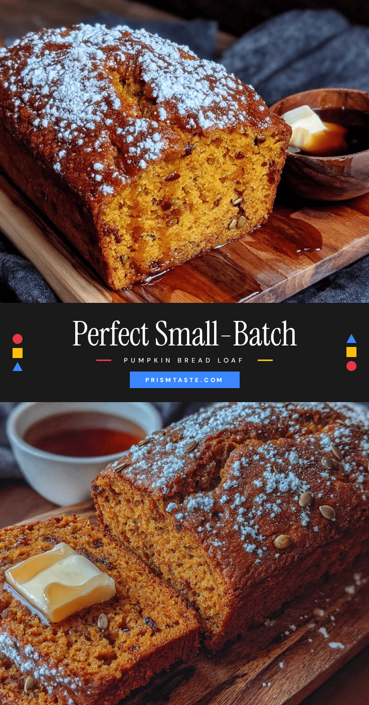 cozy small-batch pumpkin bread with maple butter recipe