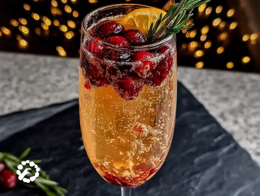 cranberry mimosa - featured image