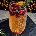 cranberry mimosa - featured image