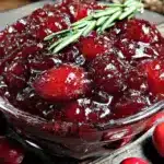 cranberry orange rosemary sauce - featured image