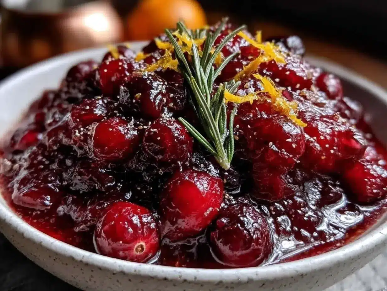 cranberry orange sauce preparation steps
