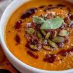 creamy honeynut squash soup - featured image