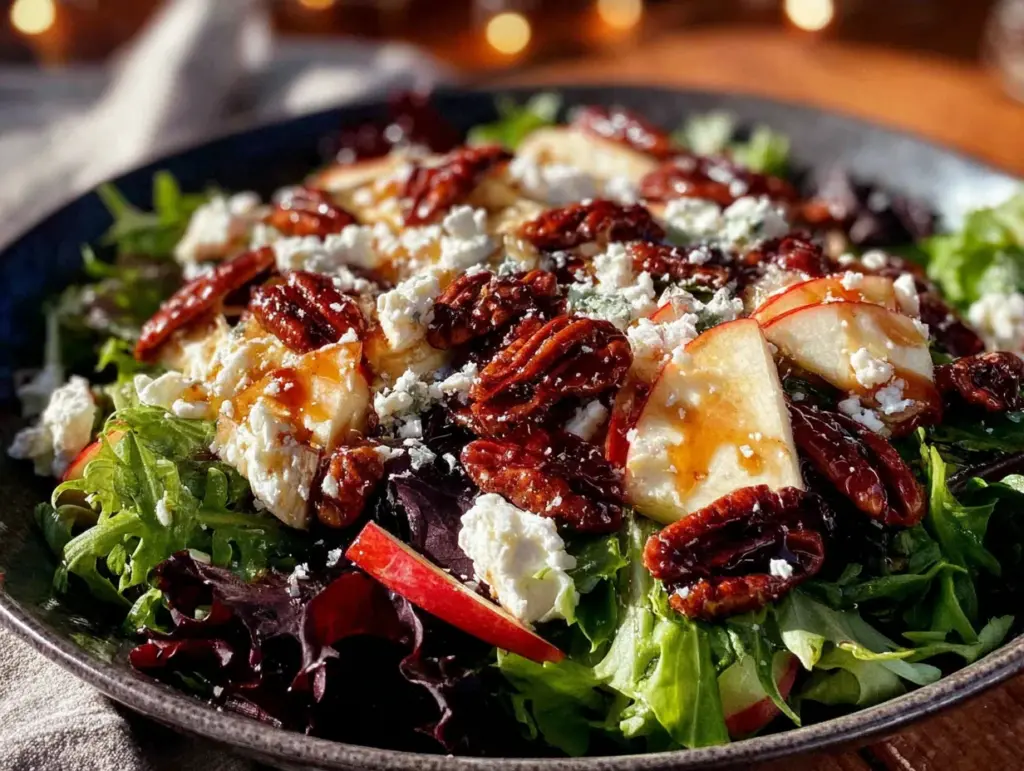 crispy fall salad - featured image