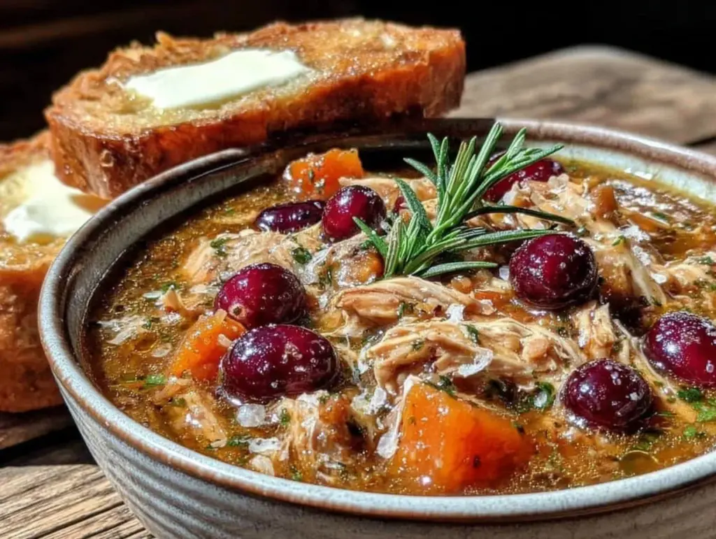 crockpot fall harvest chicken stew - featured image