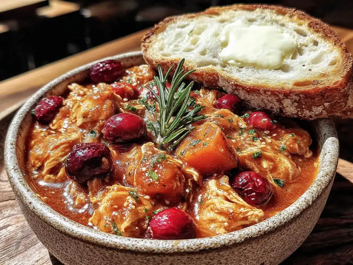 crockpot fall harvest chicken stew preparation steps
