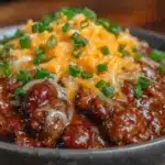crockpot football chili - featured image