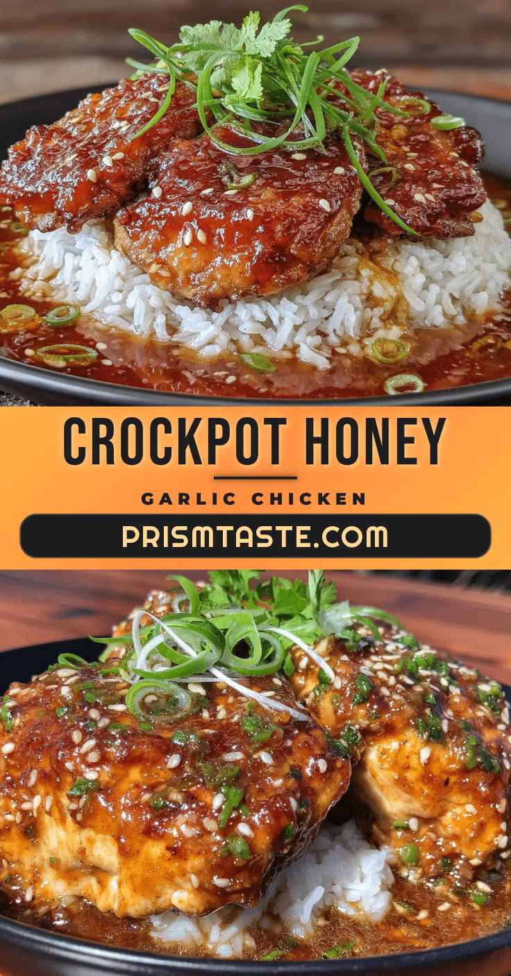 crockpot honey garlic chicken recipe