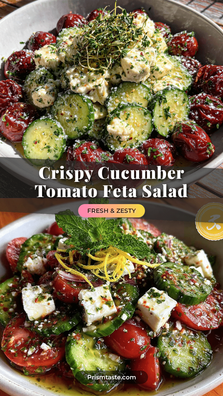 cucumber tomato feta salad recipe