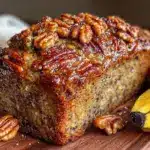 easy banana bread with toasted walnuts - featured image