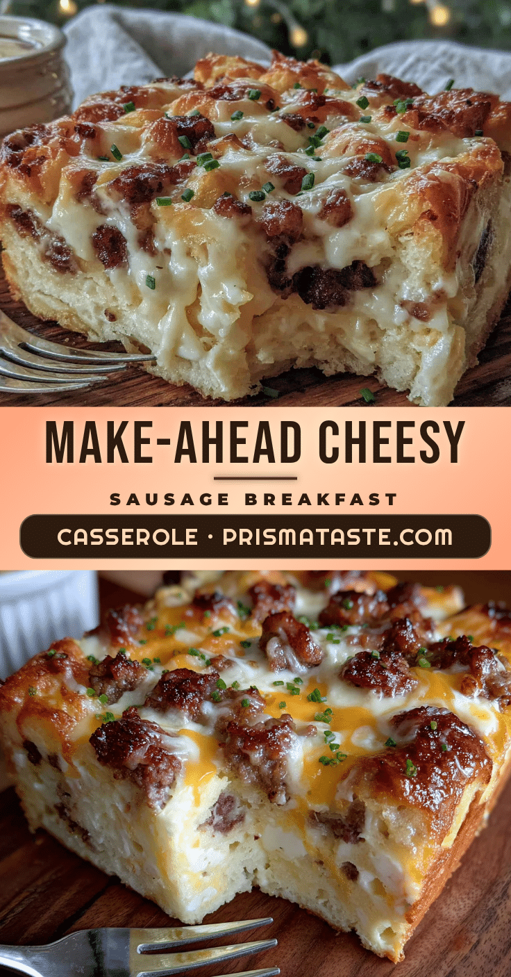 easy cheesy sausage breakfast casserole recipe