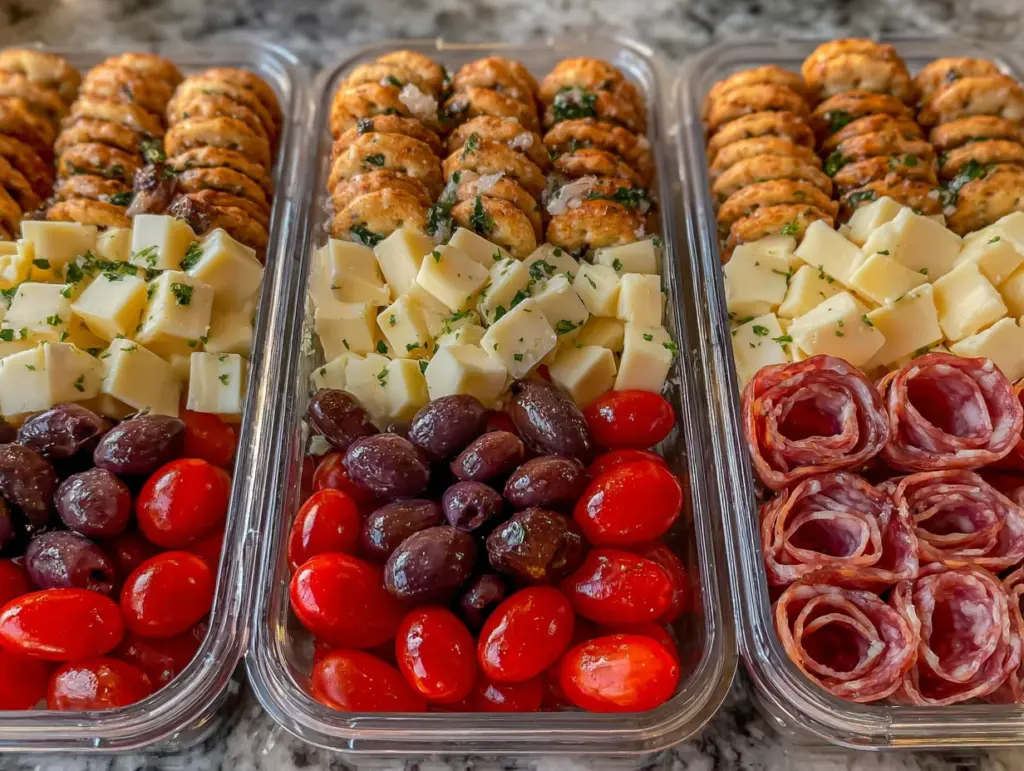 easy DIY copycat lunchable snack boxes for kids - featured image