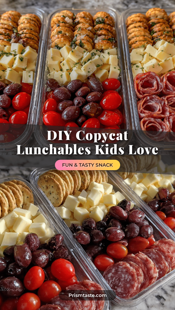 easy DIY copycat lunchable snack boxes for kids recipe