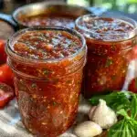easy homemade canned tomato sauce for beginners - featured image