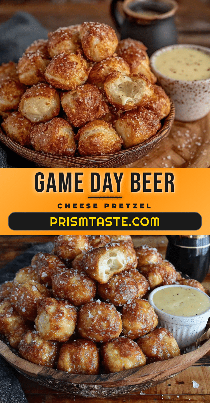 easy homemade pretzel bites with beer cheese dip recipe