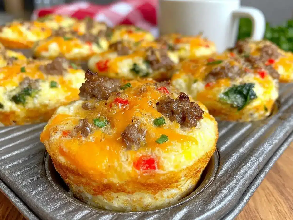 easy make-ahead egg muffin cups preparation steps