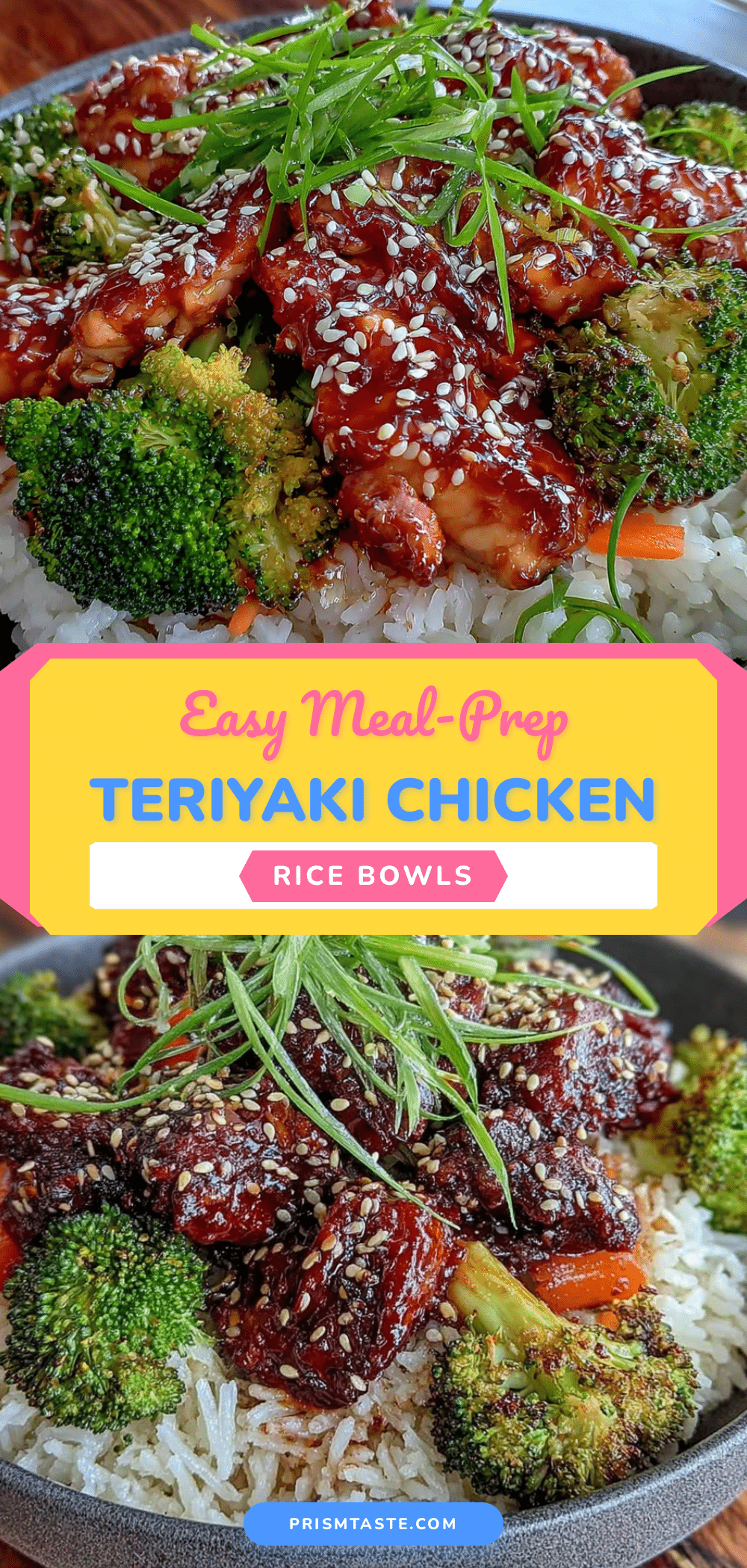 easy meal-prep teriyaki chicken and rice bowls recipe