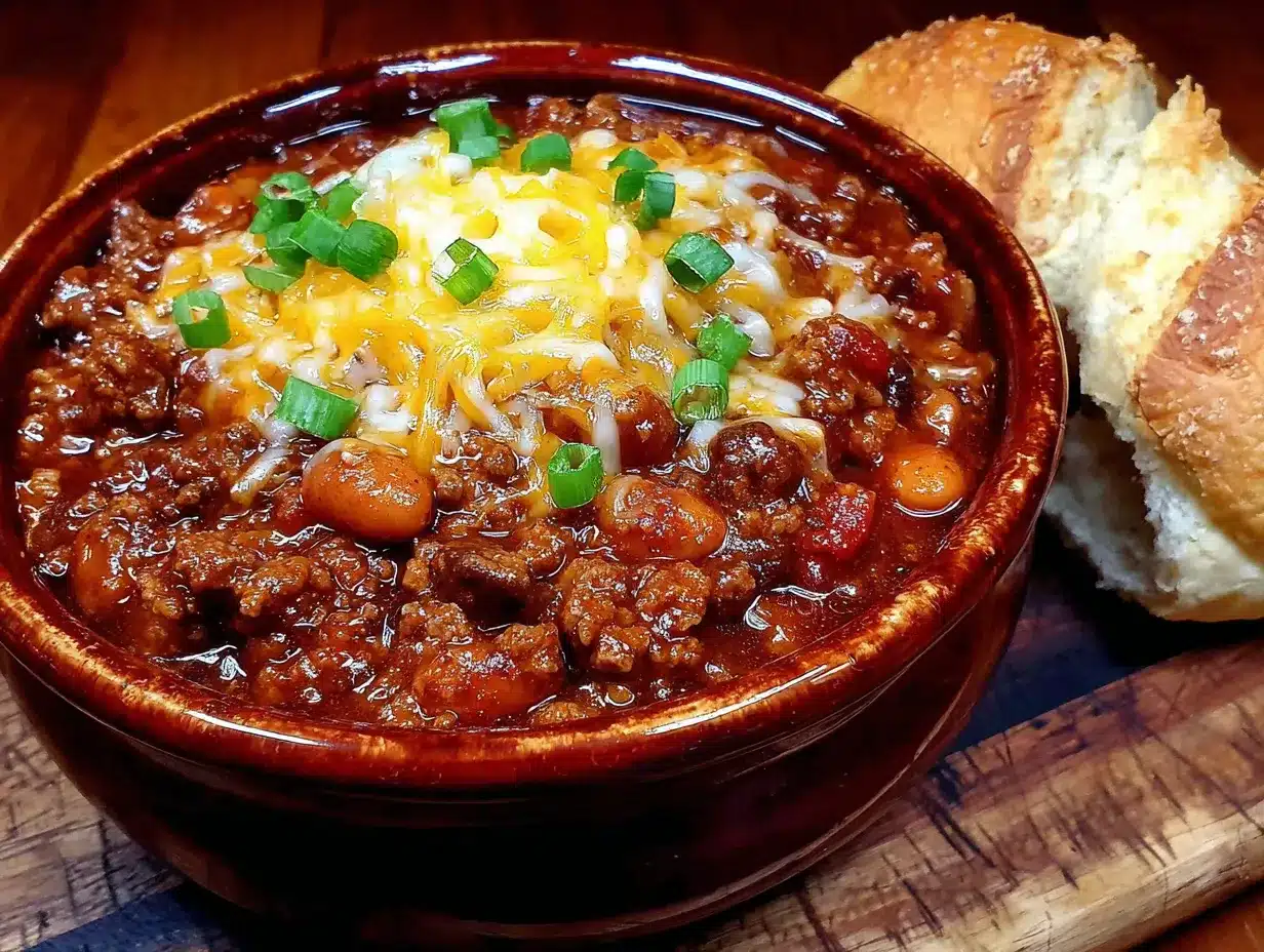 easy slow cooker football chili preparation steps