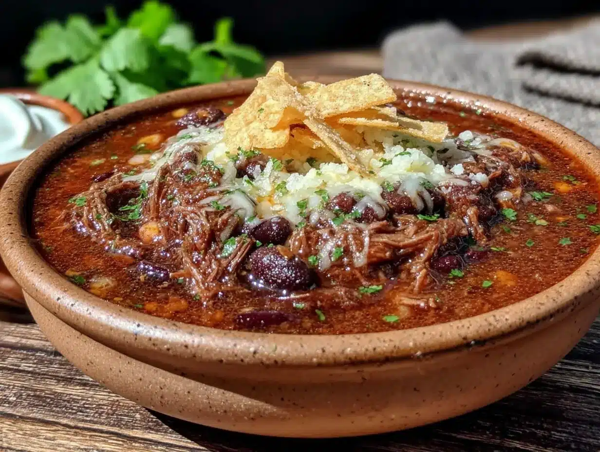 easy slow cooker taco soup preparation steps