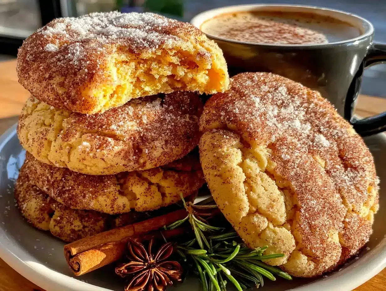 egg nog snickerdoodle cookies preparation steps