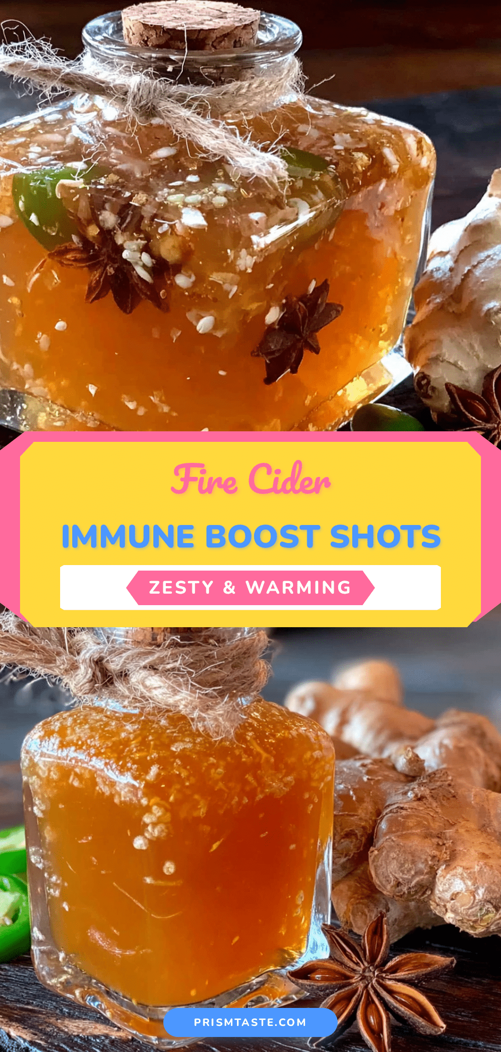 fire cider shots recipe
