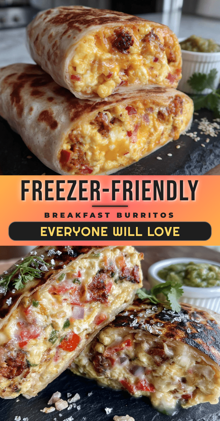 freezer breakfast burritos recipe