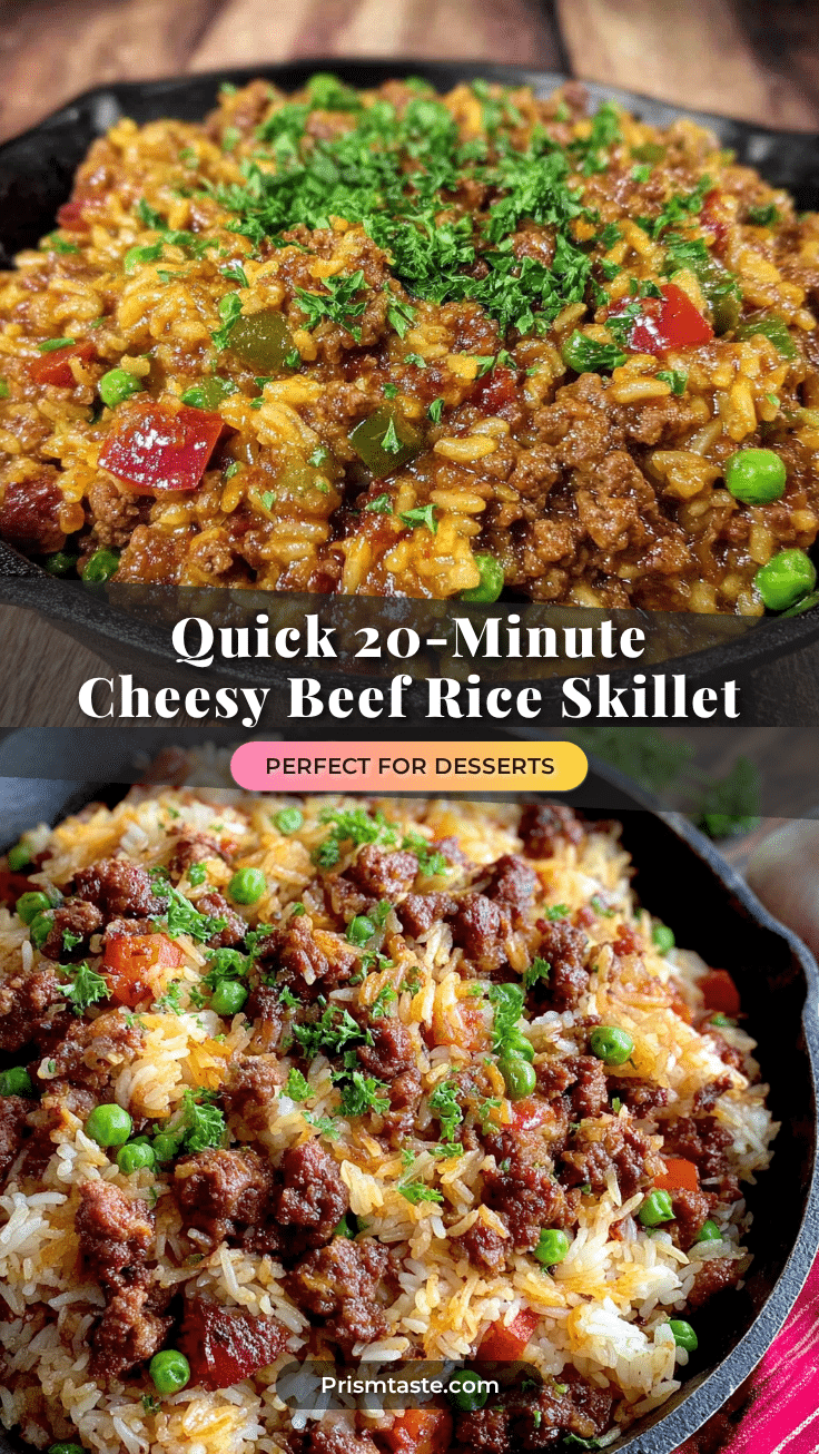 ground beef and rice skillet recipe