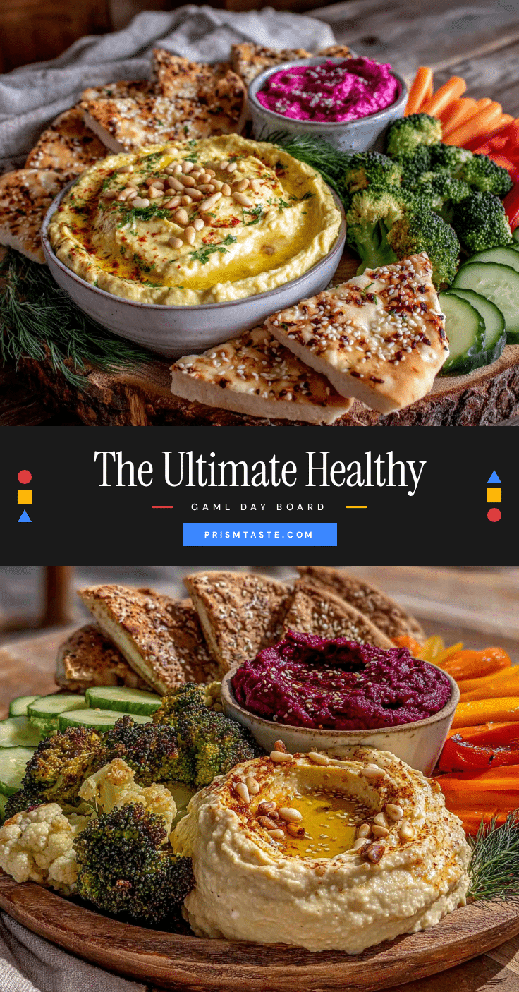 healthy game day snack board recipe
