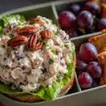 healthy no-mayo chicken salad - featured image