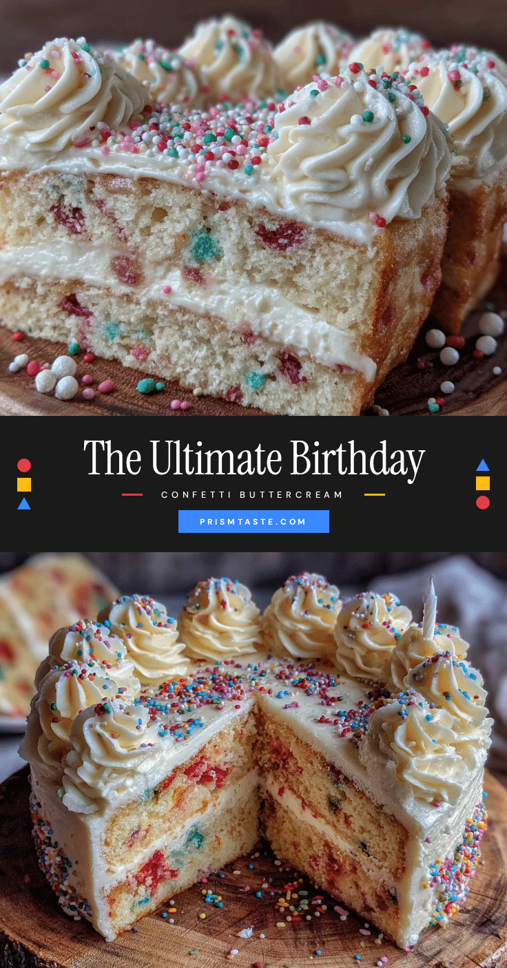 homemade birthday confetti cake recipe